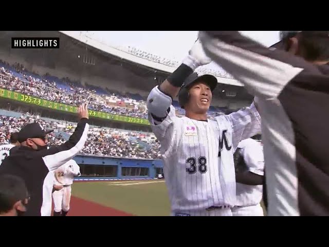 4/24 マリーンズ対ホークス ハイライト