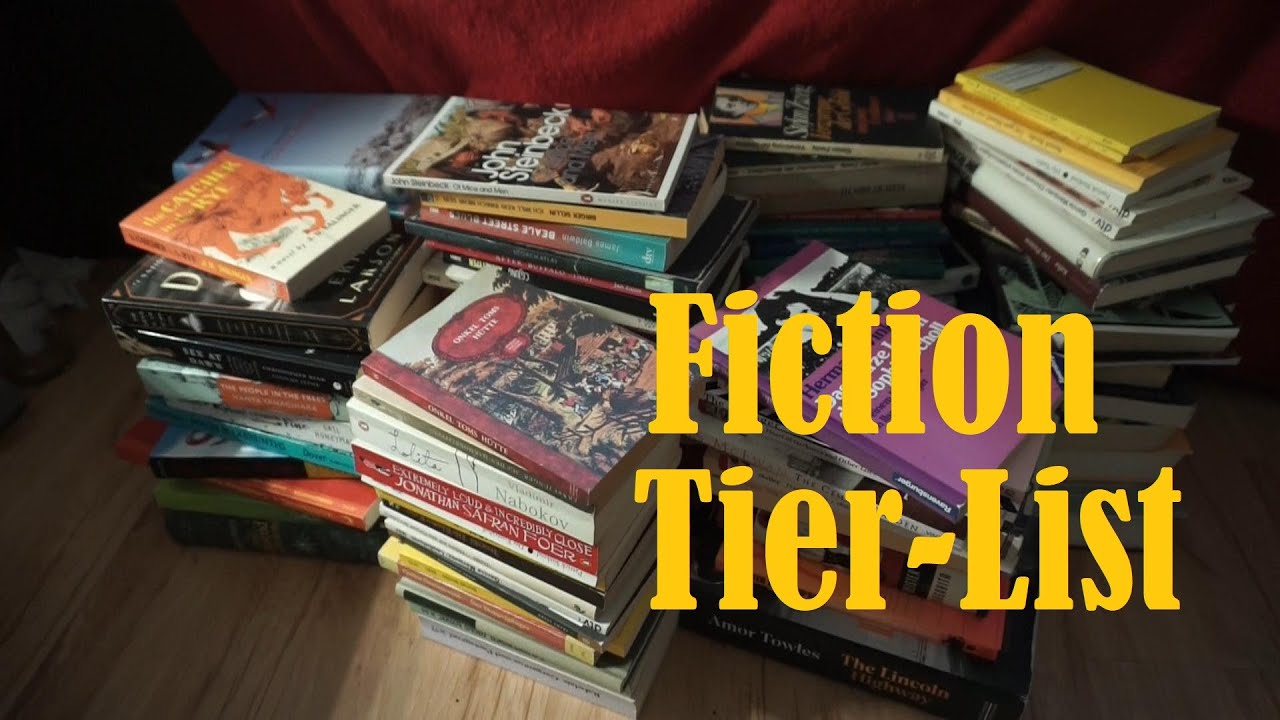 Ranking every. single. fiction book i read in 2024 I 2024 recap part 2