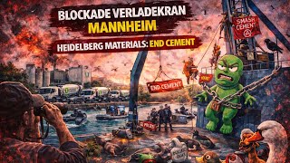 Kranbesetzung Heidelberg Materials Mannheim