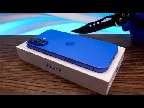 iPhone 16 Unboxing and Video Test! - ASMR