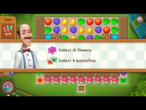 Gardenscapes level 1289