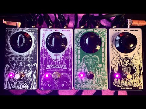 DOES IT DOOM entire pedal lineup at the same time | stereo and mono audio clip