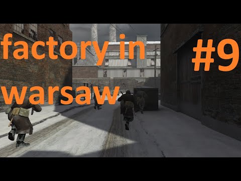 Call of Duty 1 factory in warsaw walkthrough part 9