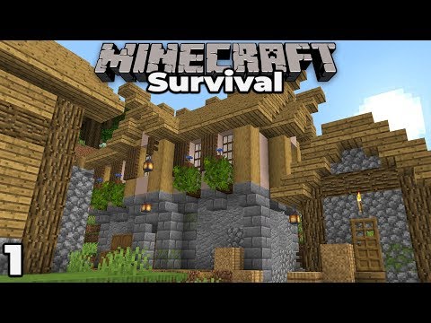Building with fWhip S2 : A NEW START #1 Minecraft 1.14 Survival Let's Play