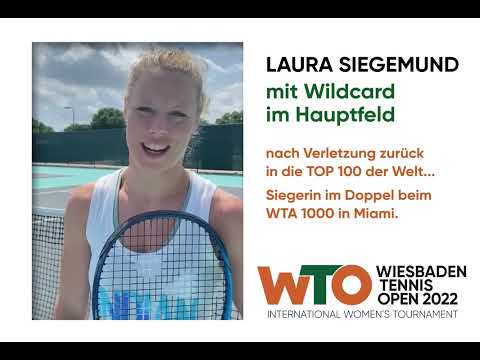 WTO und Laura Siegemund