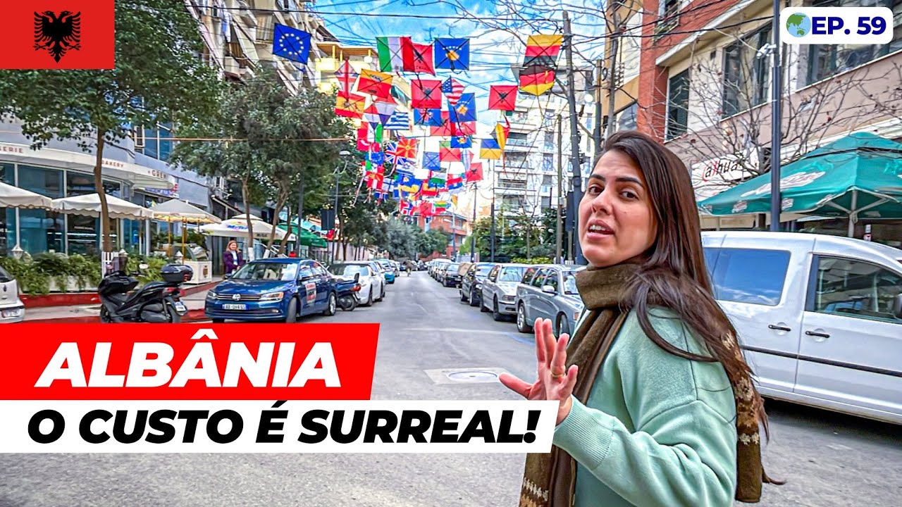 PRIMEIRAS IMPRESSÕES da ALBÂNIA | POR ONDE INDO 🌏#ep59