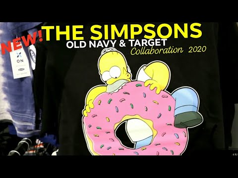 The Simpsons × Target × Old Navy NEW! Collection 2020