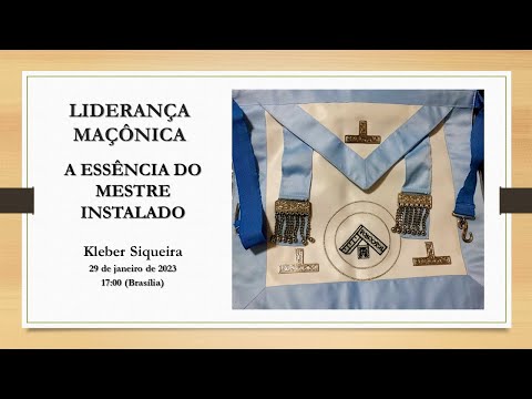 Maçonaria: Podcast Salmo133.org - O Mestre Instalado e a liderança Maçônica