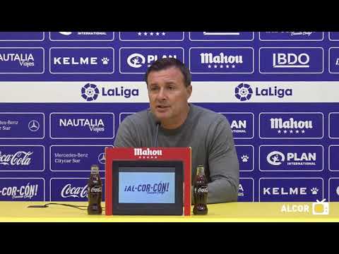 Rueda de prensa previa al Nastic- Alcorcon