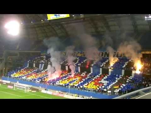 Oprawa meczu Lech - Jagiellonia 6:1 "Kolejorz w końcu odpali" (05.04.2014)