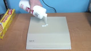 How to fix yellowed plastics on old computers!