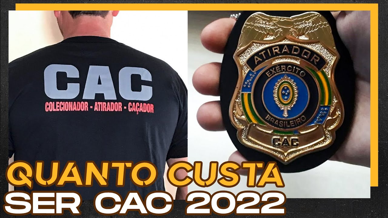 QUANTO CUSTA SER CAC NO BRASIL 2022 | LADO R