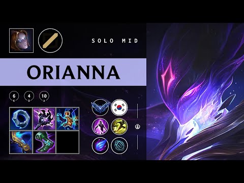 Orianna Mid vs Zoe - KR Diamond Patch 25.24