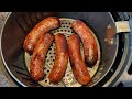 Air Fryer Bratwurst - cooking fresh brats in the air fryer - taste them and you'll be blown away!