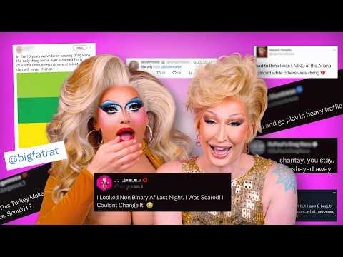 Who Tweeted It?! Reacting to the Most PROBLEMATIC Drag Race Posts Ever! (feat. Detox!)