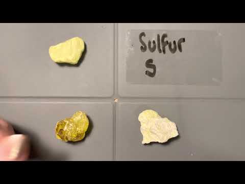 Minerals : Native Elements - Sulfur