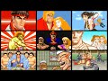 Street Fighter II ALL Endings All Characters 4K 60ᶠᵖˢ