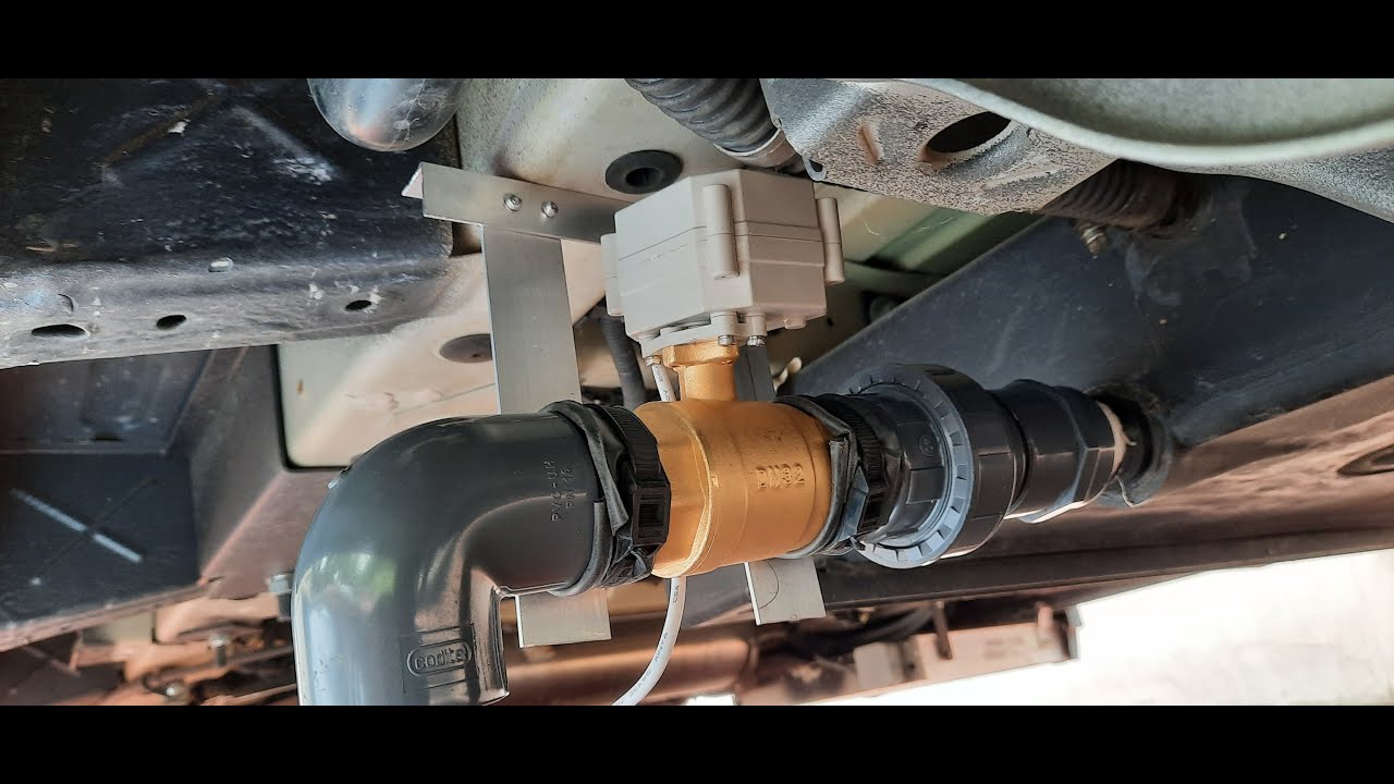 Remplacement de la vanne manuelle  par une motorisée