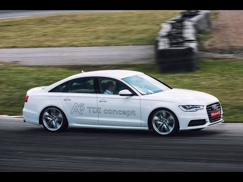 Audi A6 TDI concept vs. Audi RS6 - Sturup Raceway