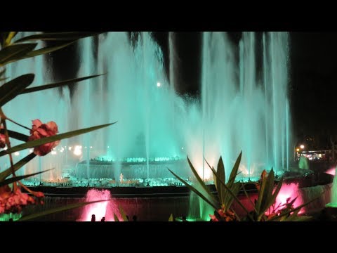 Barcelona Magic Reminder Of This Fountain 2018