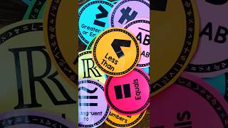 Math symbols classroom decorations for a bulletin board! #mathteacher