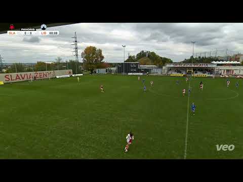 8. kolo 1. ligy dorostenek 2025/2026 SK Slavia Praha - FC Slovan Liberec 2:2 (0:1)