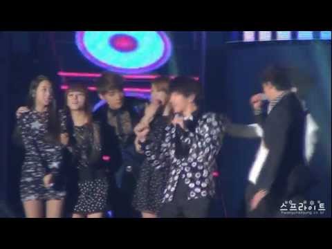 [FANCAM] 111231 MBC Gayo Daejun - Dance2night (Chansung focused)