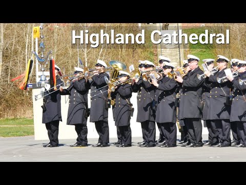 Highland Cathedral - Marinemusikkorps Kiel beim KSM - Sturmböen inklusive beim "Gazelle" Appell