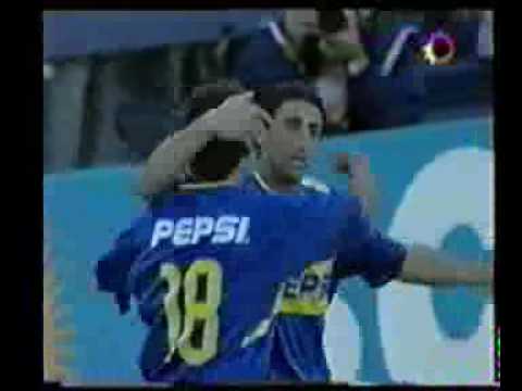 Gol de Estevez a Newell's (Boca 2-Newell's 0 20-04-2003)