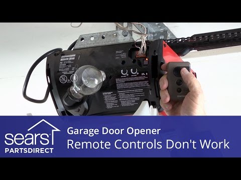 How to Fix a Garage Door Opener that Won't Open the Door: Opener Remotes Don't Work