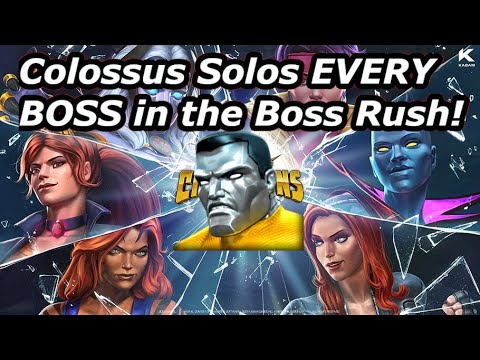 Colossus Solo's EVERY BOSS in the Womens Boss Rush!