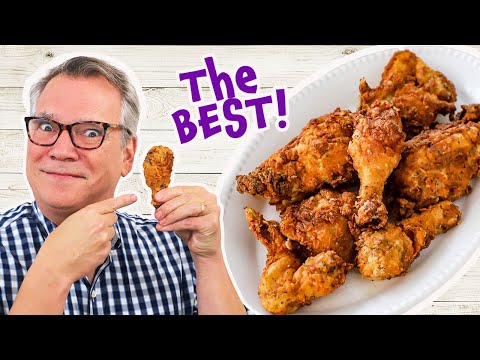 The SECRET to PERFECT Southern Fried Chicken!
