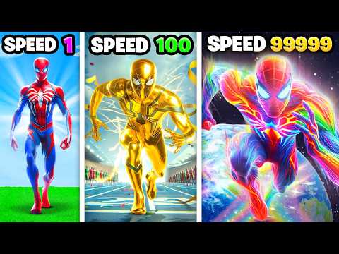 Upgrading Spiderman To FASTEST EVER In GTA 5!