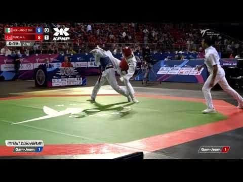 425 Round of 16 Boys  61kg MEX HERNANDEZ ESPINAL Dannan humberto TUR TUNCAY Alper