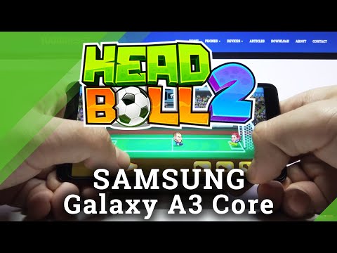 Samsung Galaxy A3 Core Head Ball 2 Gameplay