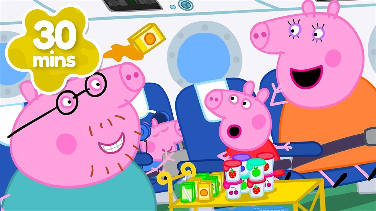 Flying with Peppa Pig! ✈️ | Peppa Pig Tales Full Episodes