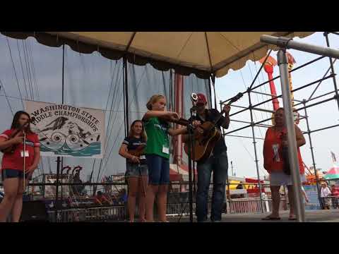 Ruby Gunter in Fiddlocity at Washington State Fiddle Championships