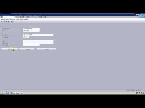 SAP ABAP: Data Dictionary (SE11) Overview | Different objects in data Dictionary