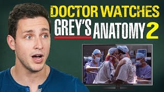 Real Doctor Reacts to GREY&#39;S ANATOMY #2 | &quot;Into You Like A Train&quot;