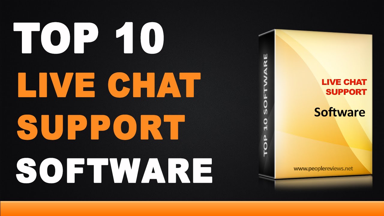Best Live Chat Support Software - Top 10 List