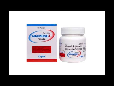 Abacavir 600 mg lamivudine 300 mg abamune l, prescription, t...