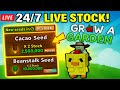 LIVE GROW A GARDEN STOCK WEATHER EGGS 24 7 REAL TIME