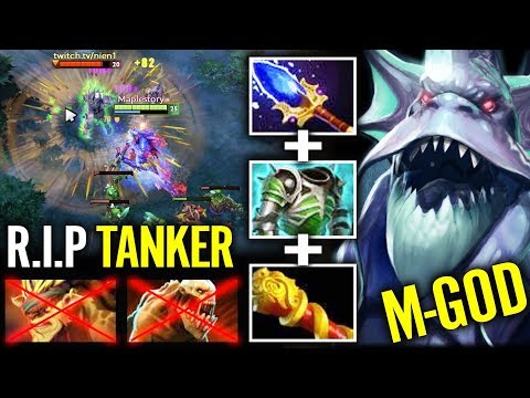 This is How Miracle- Pro Slardar Scepter Make Top Rank - 7.22 Dota 2 gameplay