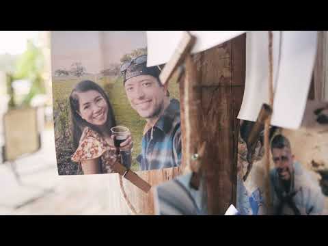 Chris and Dao wedding film still