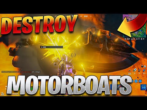 Destroy Motorboats (Fortnite Season 5 Week 6 EPIC Quest Challenge Guide)
