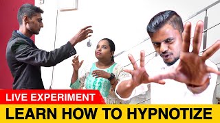 💫👀 LIVE Hypnotism Experiment | 2mins-ல யார வேணா வசியம் செய்யலாமா ??!