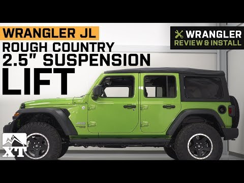 Jeep Wrangler JL Rough Country 2.5" Suspension Lift Kit (2018) Review & Install
