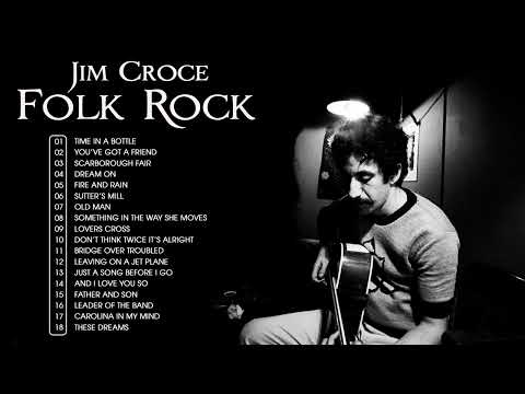 Jim Croce, John Denver, Don Mclean, Cat Stevens - Classic Folk Rock - Folk Songs Best Collection