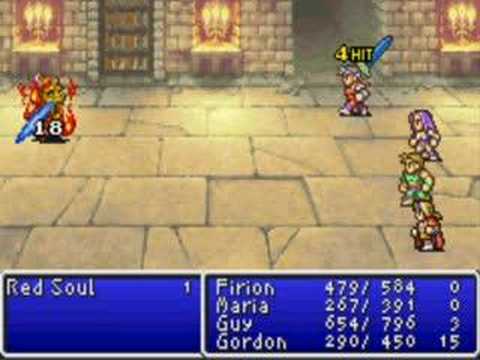 Final Fantasy 2 DOS - Boss 4 Red Soul