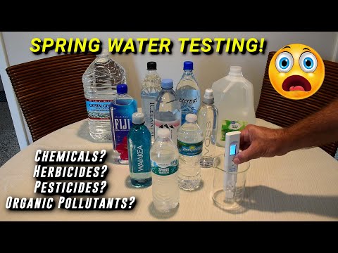 Testing 10 Popular SPRING WATER Brands For Chemicals & Pollutants